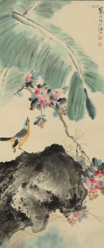 Jiang Hanting - Flower and Bird Painting