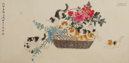 Xuetao Wang - Flower Painting