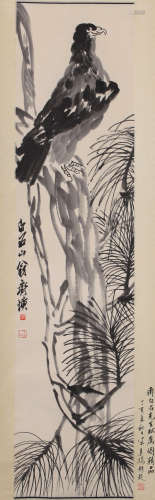 Qi Baishi - Hawk Painting