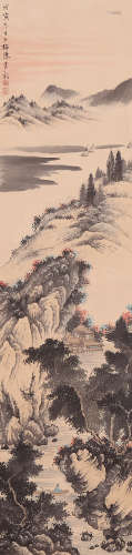 Shaomei Chen - Shan Shui Mountain Scenery Painting
