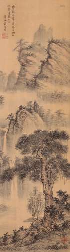 Huang Daozhou - Shan Shui Mountain Scenery Painting