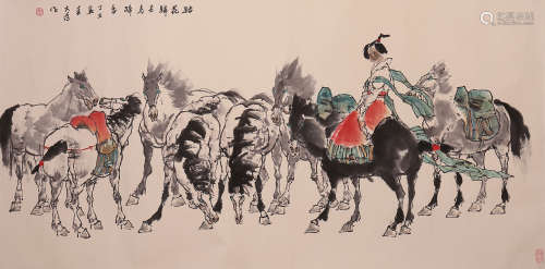 Liu Dawei - Horse Painting