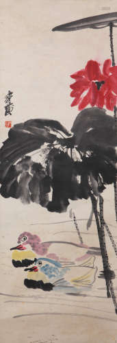 Qi Baishi - Painting of Mandarin Duck