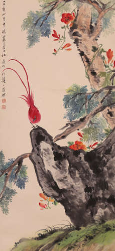 Jiang Handing - Flower and Bird Painting