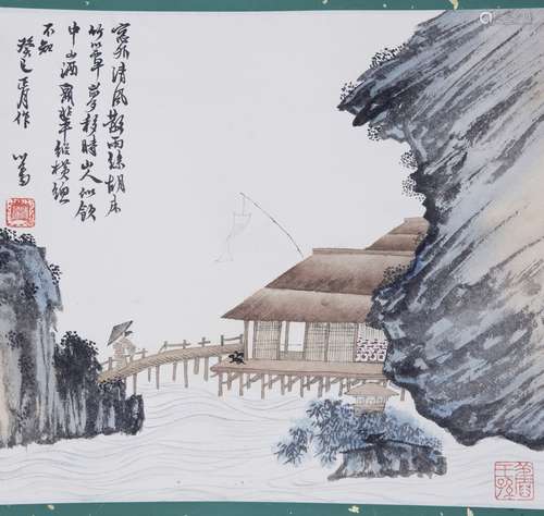 PU RU (1896-1963), LANDSCAPE