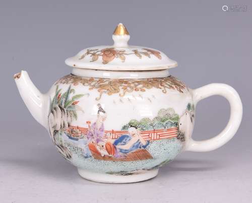 A FAMILLE ROSE PORCELAIN TEAPOT, QING DYNASTY, YONGZHENG PERIOD