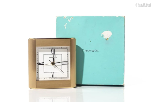 TIFFANY & CO. DESK CLOCK