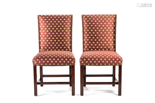 DESSIN FOURNIER PARSONS UPHOLSTERED CHAIRS