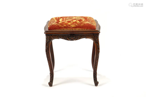 FRENCH PROVINCIAL FOOTSTOOL