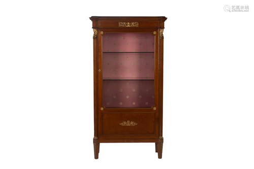 FRENCH EMPIRE STYLE CURIO CABINET