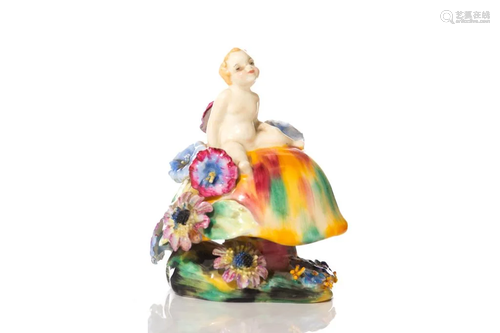 EARLY ROYAL DOULTON PORCELAIN MINIATURE