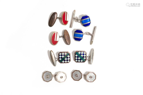 LOT OF VINTAGE CUFFLINKS