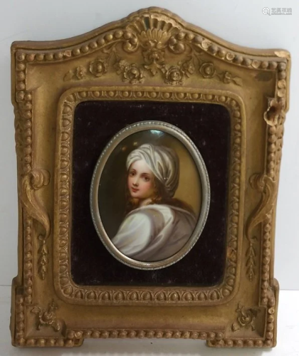 Portrait after Gainsborough Lady Continent…