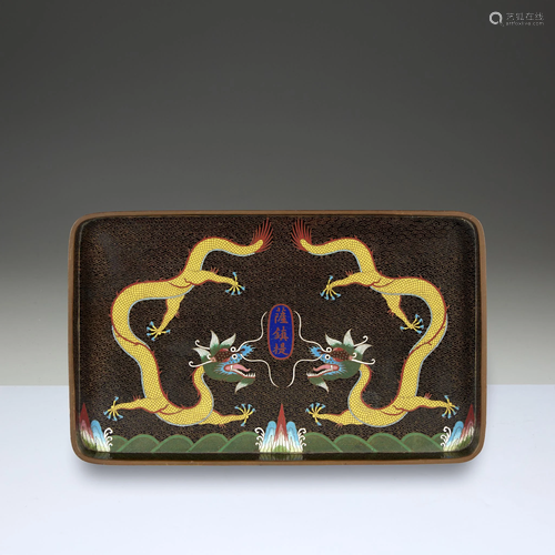 A Chinese cloisonne 