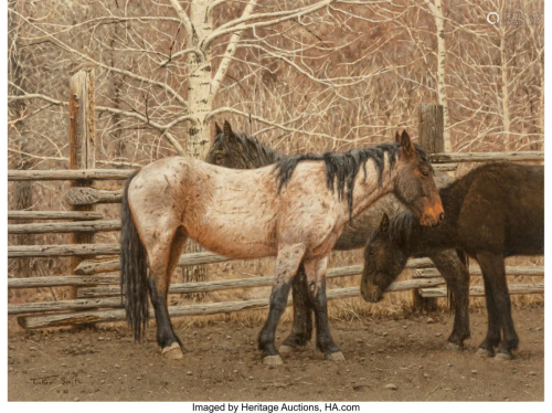 76014: Tucker Smith (American, b. 1940) Horse in …