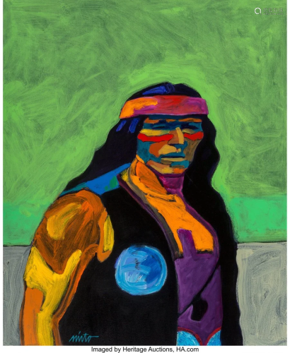 76138: John Nieto (American, b. 1936) Apache I…