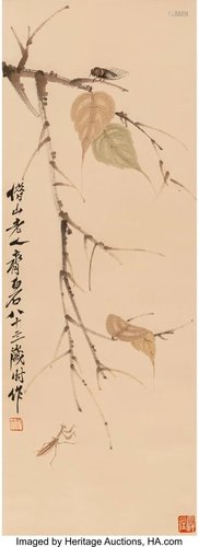 28050: Attributed to Qi Baishi (Chinese, 1864-195…