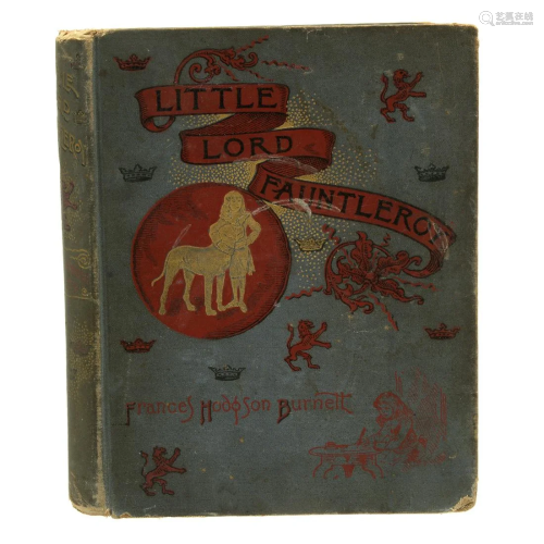 Little Lord Fauntleroy Frances Hodgson Burnett, 1886,