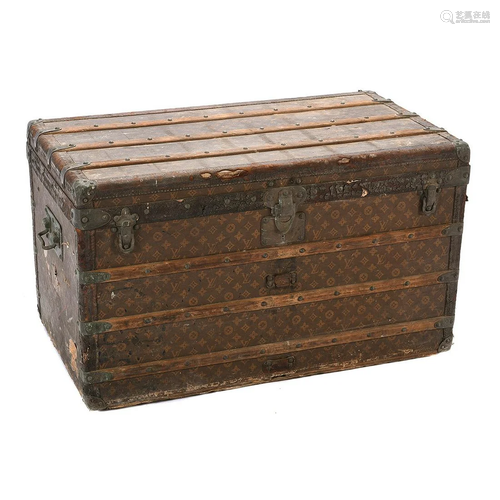 Louis Vuitton Vintage Steamer Trunk.