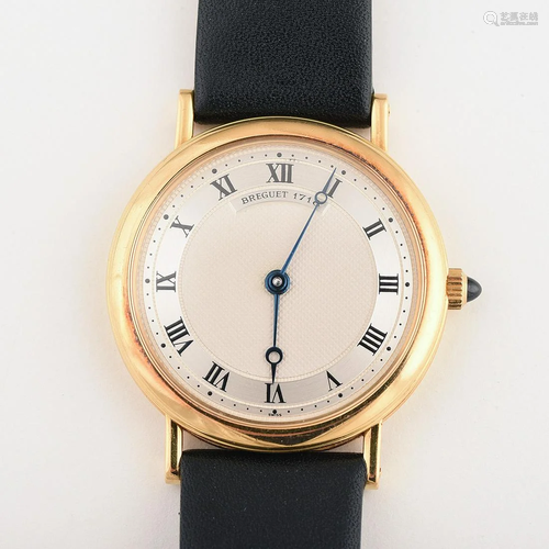 Breguet 1718 18k Yellow Gold, Leather, Metal