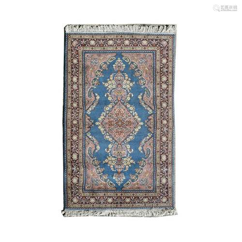 Kerman Wool Rug.