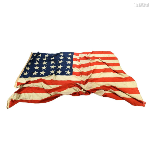 1950's 30 Star American Flag.