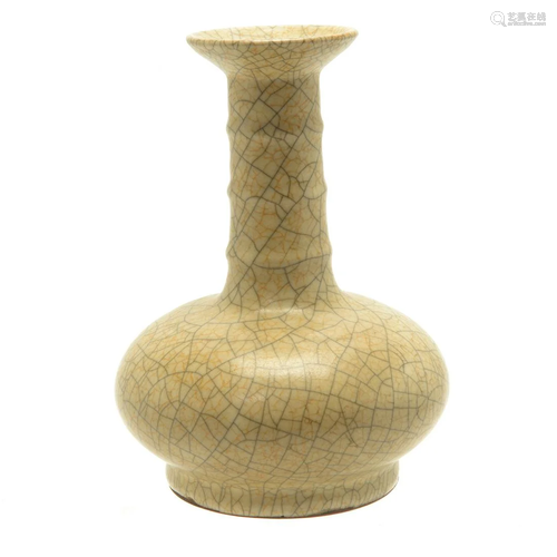 Chinese Ge-Type 'Bamboo' Neck Vase