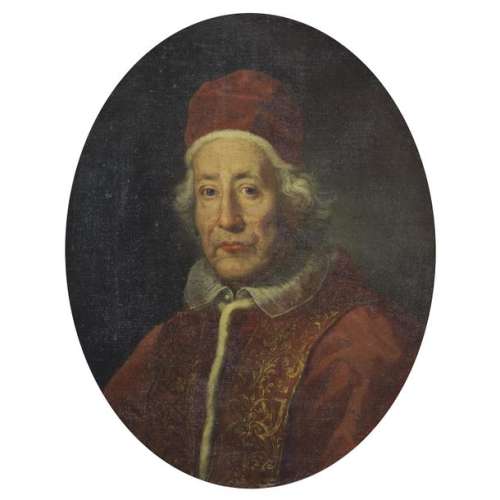 Attributed to Pietro Nelli(1672 1730 )Portrait of …