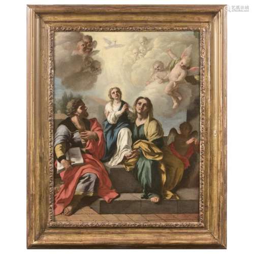 Francesco de MURA (Naples, 1696 1782 )The Holy Fam…