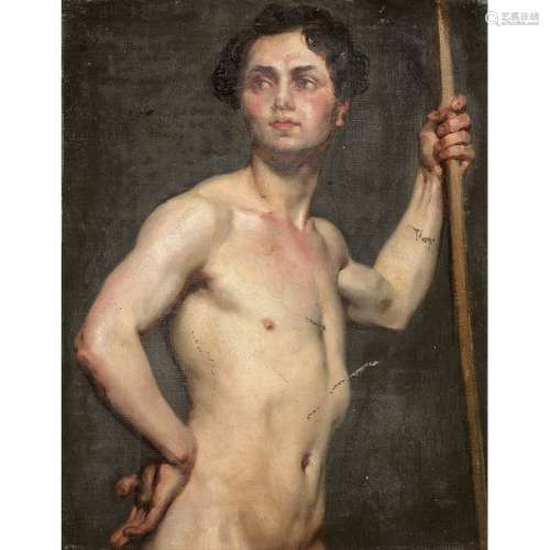 FRENCH school circa 1820AcademyCanvas , a fragment…