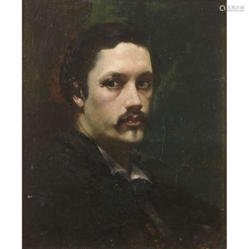 19th century FRENCH school, Laz WILD***Portrait of…