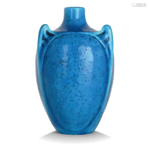 EDMOND LACHENAL (1855 1948) Vase ovoïde en faïence…