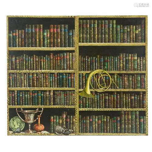 PIERO FORNASETTI (1923 1988) Paire de portes de pl…