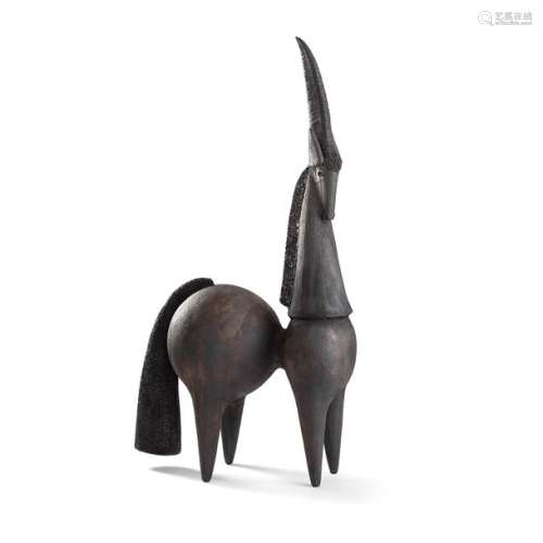 DOMINIQUE POUCHAIN (NÉ EN 1956) Mouflon Sculpture …