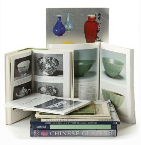 TWELVE BOOKS ON CHINESE PORCELAIN