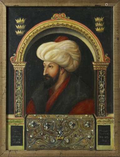 A PORTRAIT OF SULTAN MEHMED II, WHO ATTACKED CONST…