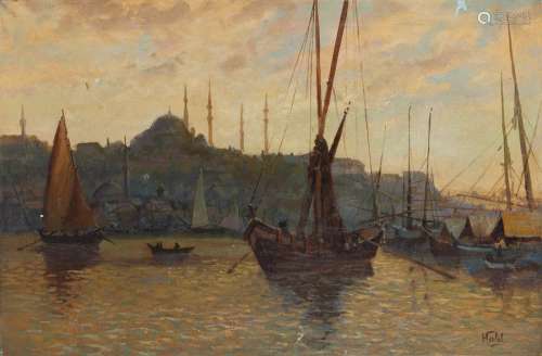 A PAINTING DEPICTING ISTANBUL HALIL