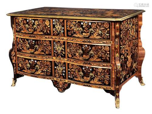 Commode Mazarin au Jasmin