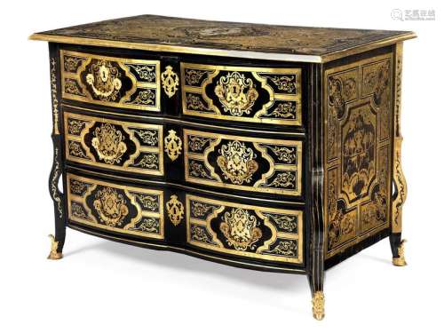 Commode Mazarin in Boulle Marketerie
