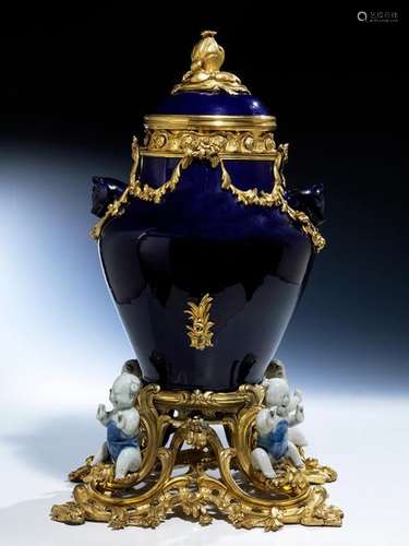 Prächtige französische Louis XV Tischvase (bzw. Ti…