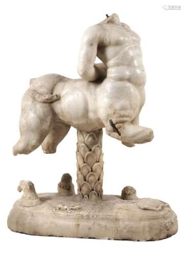 Römische Marmorskulptur eines Kentaur