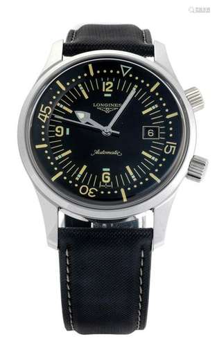 LONGINES Heritage Legend Diver in Stahl