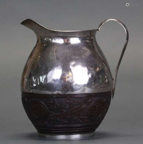 Chinese silver pitcher, possibly Republican period