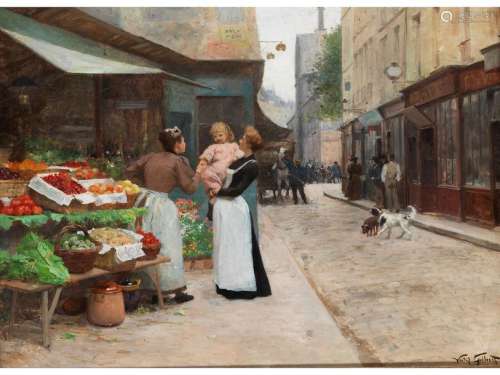 Victor Gabriel Gilbert, 1847 Paris – 1935 ebenda
