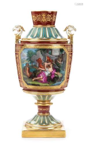 Wiener Porzellanvase