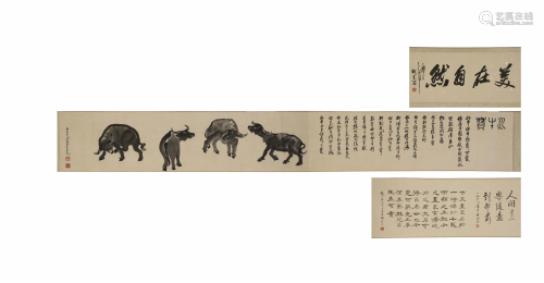 Li Keran, Ox Painting in Paper