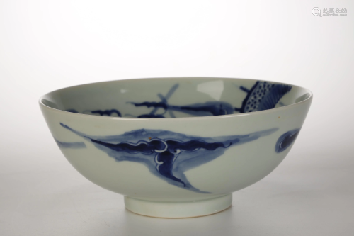 Qing Dynasty, Dragon Pattern Bowl
