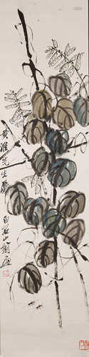 A Chinese Painting, Qi Baishi Mark