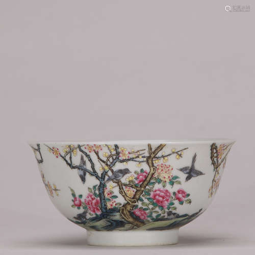 A Chinese Famille Rose Porcelain Bowl