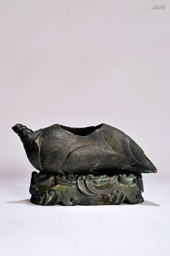 A Chinese Bronze Water Pot